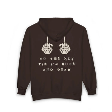 Hardy Sold Out Double Sided Zip Up Hoodie - Sunlit Funlit Country Music Tees